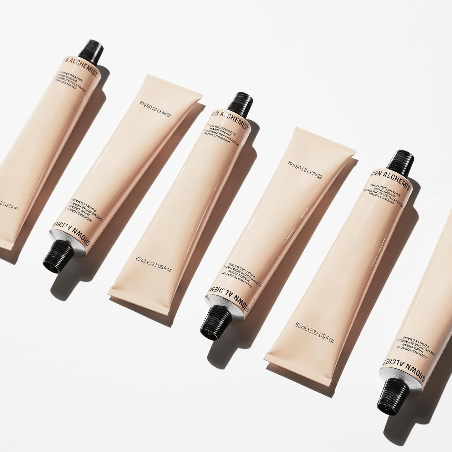 Grown Alchemist Rich Restorative Hand Cream. Rose Hip, Argan Extract. Non-Greasy Moisturizer that Soothes and Softens Hands (65ml).