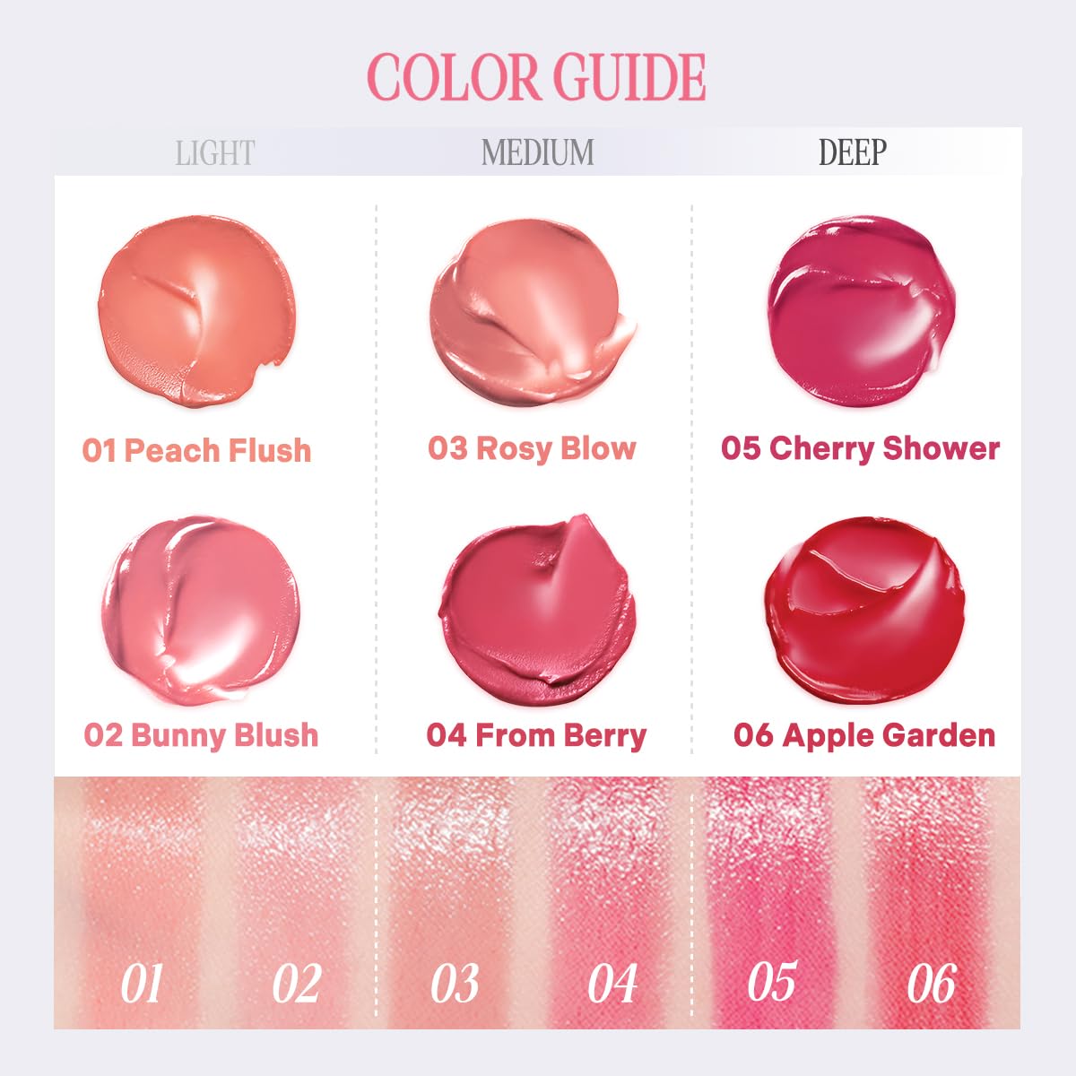 CLIO Essential Lip & Cheek Tap, Easy to Use, Glides on Effortlessly, Non-Greasy, Travel-Sized Creamy & Blendable Color For Lips & Cheeks (06 APPLE GARDEN, One Size)