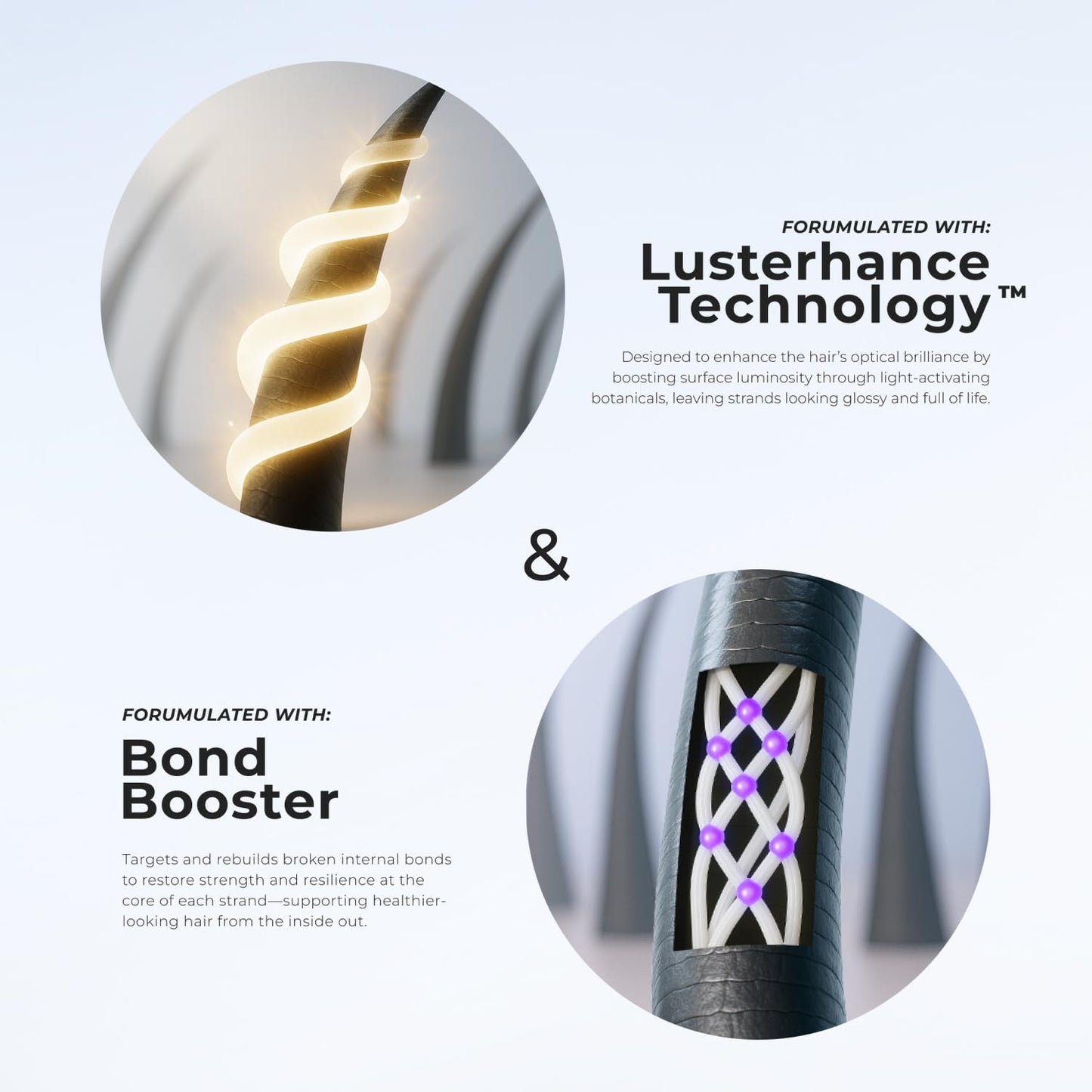 XMONDO Color Ash Blonde Color Depositing Mask & Semi-Permanent Hair Dye Super Gloss Infused with Bond Boosters for Nourishment, Revitalize & Repair, Vegan Formula, 8 Fl Oz