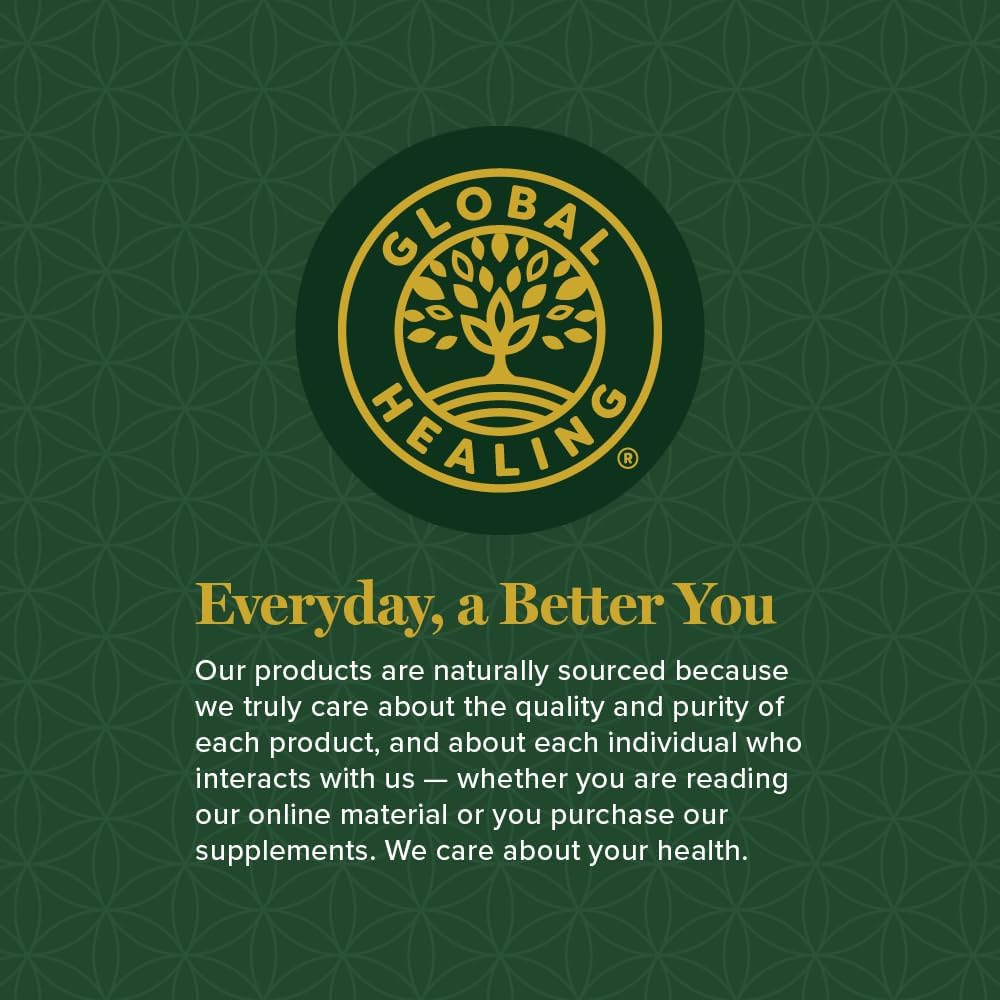 Global Healing Organic Vitamin E Liquid Drops 40 mg - Natural D-Alpha Tocopherol 15% α-tocopherol - Vegan Liquid Vitamin E Oil Oral Supplement for Skin - Low Dose Liposomal Vitamin (2 Oz)