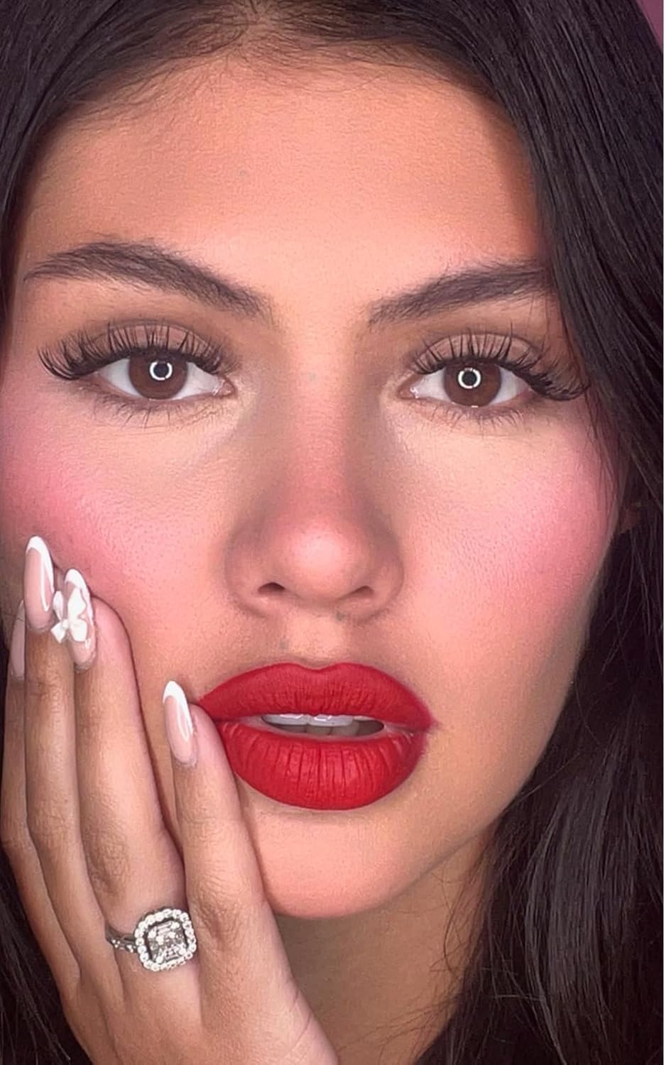 Lash Extension Kit LAUBESS Lash Clusters Kit Cluster Eyelash Extensions Kit Eyelash Clusters Lash Bond and Seal Waterproof Tweezers Brush Lash Glue Remover (Kit 40D-D-Mix14-18)