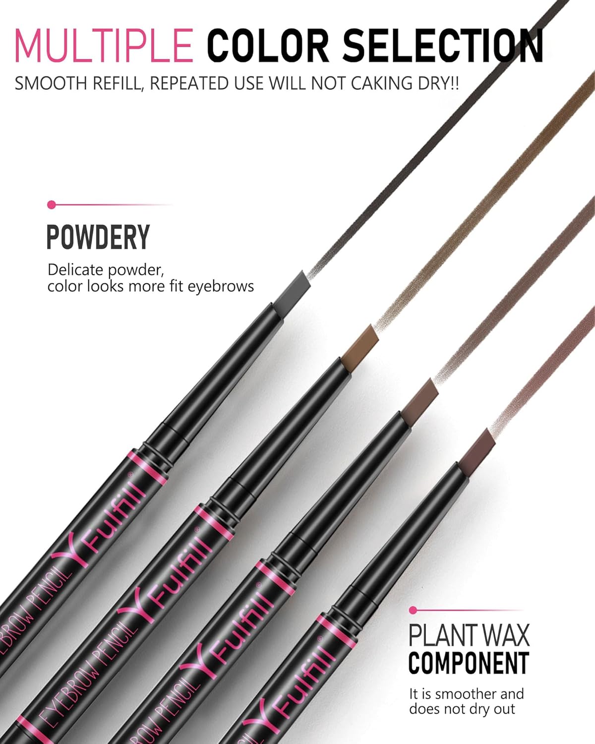 Blonde Eyebrow Pencil for Women Blonde, Brow Pencil Blonde, Blond Eyebrow Pen, Eye Brow Pencils for Women, Natural Eyebrow Pen