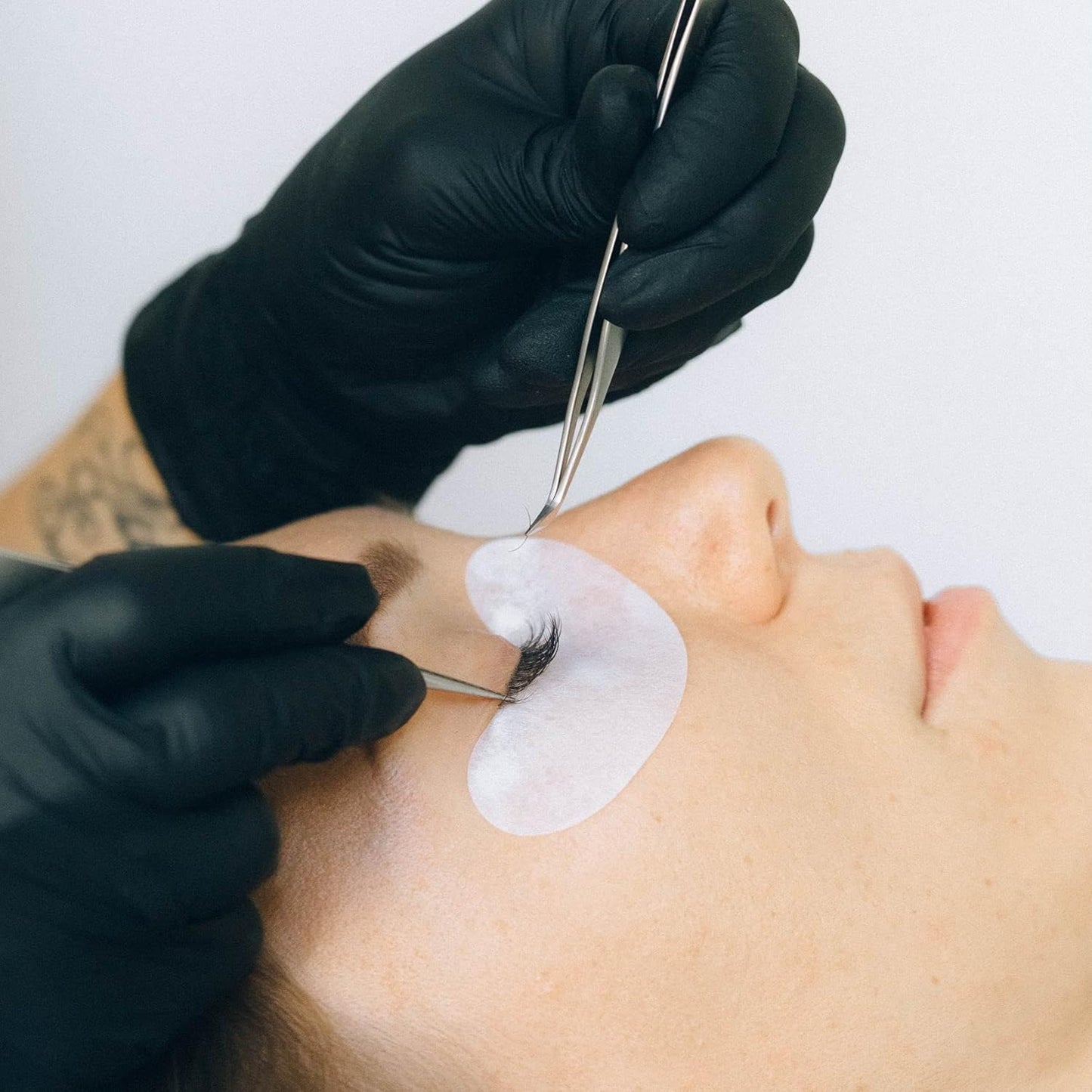 70 Pairs Under Eye Patches, Isolation Eyelash Extension Pads, Under Eye Gel Pads for Pro Salon and Individual, DIY Lashes Extension Supplies (Pink)