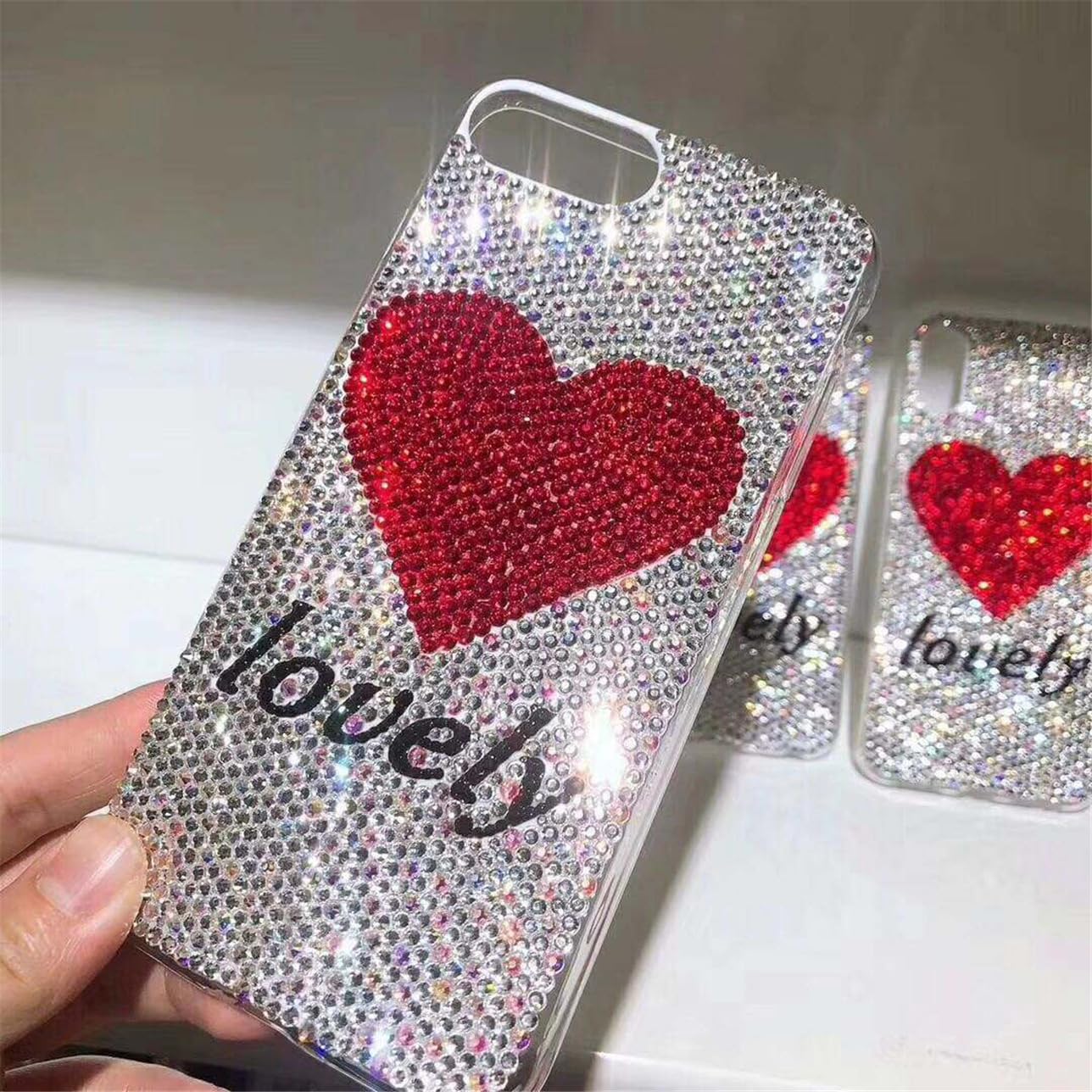 720 Pcs SS30 6mm Flatback Rhinestones for Nails Art Crafts Glitter Round Shine Gems AB Crystals DIY Clothes Shoes (Orange Red AB)