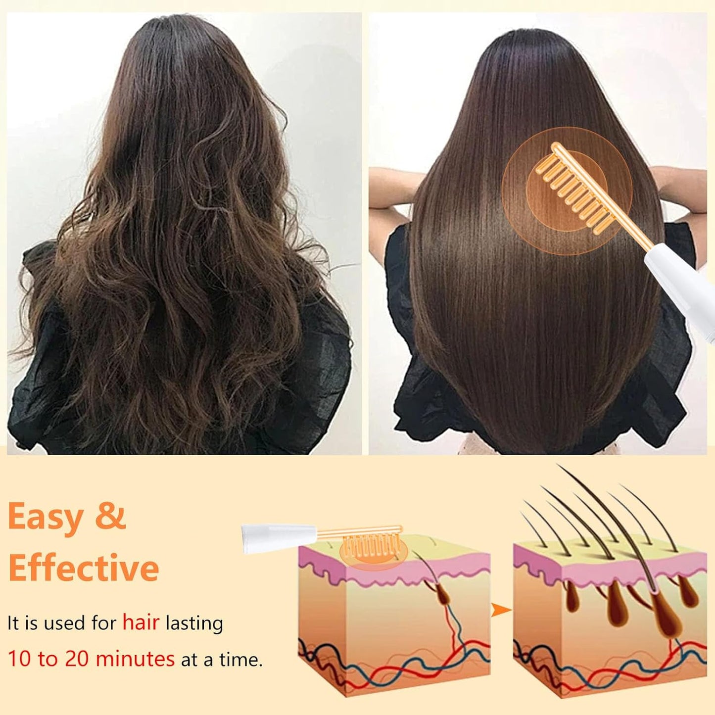 High F Rrequency Facial Wand for Face Care, Multi-Function Face Device Machine