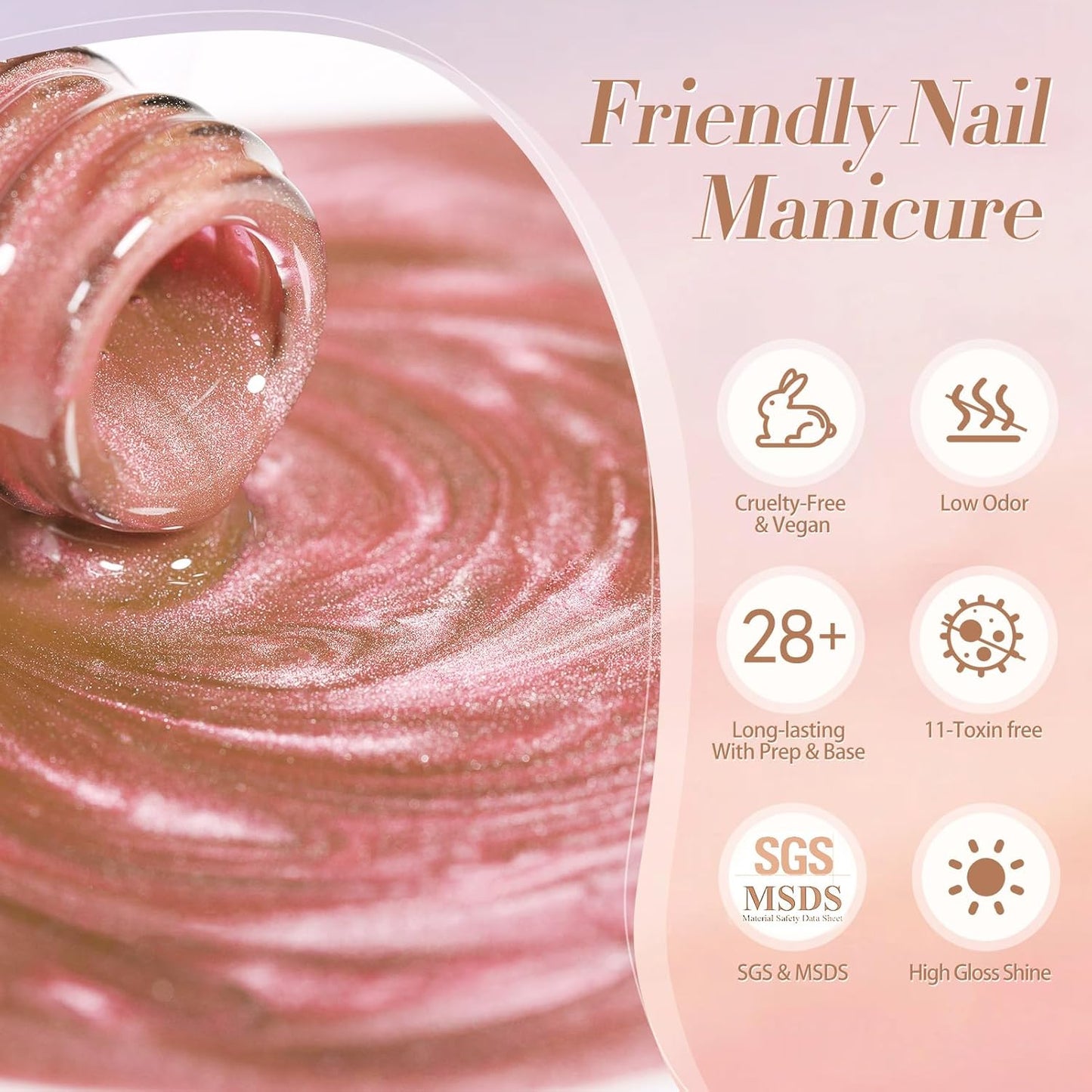 BORN PRETTY Cat Magnetic Eye Gel Nail Polish Crystal Light Vei Magnetic Gel Polish Nail Art Manicure DIY at Home 15ML