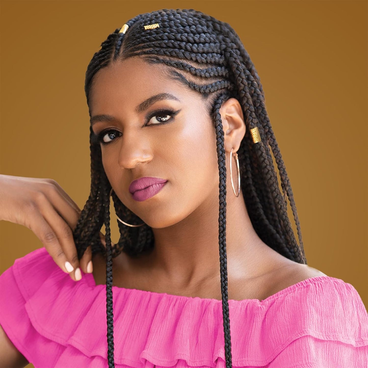 African Pride Black Castor Miracle Hold & Cover Edges Hair Gel with Black Castor Oil & Coconut Water Edge Control for Braids, Locs, Slick Styles & Strong Hold 2.25oz