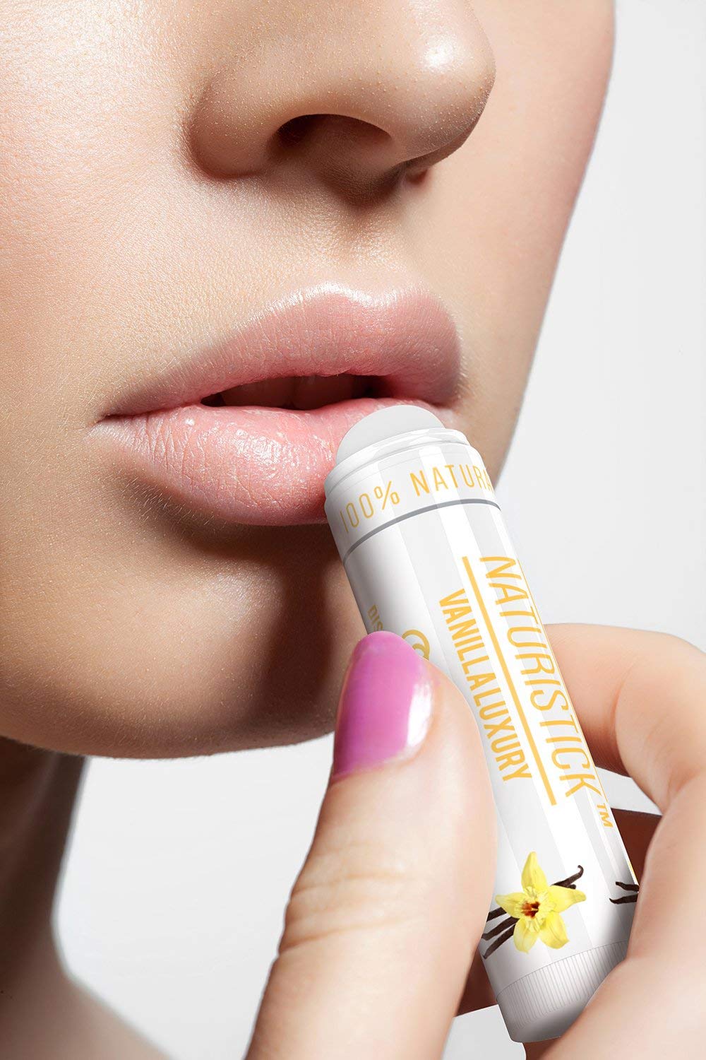 Naturistick Premium Beeswax Lip Balm for Dry, Chapped Lips | 100% Natural Lip Care | Coconut Oil, Shea Butter, Aloe Vera | Moisturizing Chapstick | Chemical-Free | 8 Pack Assorted Scents | Made in USA