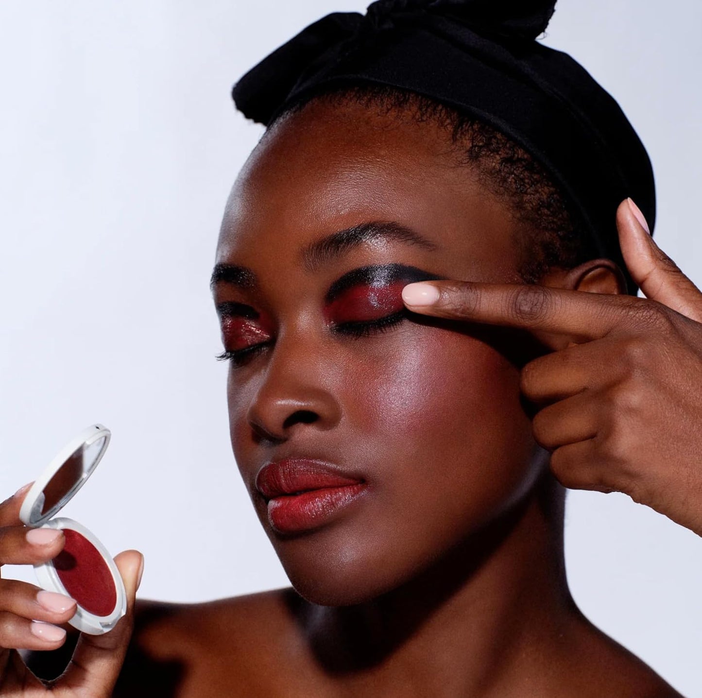 Jillian Dempsey Lid Tint: Satin Cream Eyeshadow I Easy Application for a Natural Shimmer or a Layered Matte Finish I Ruby