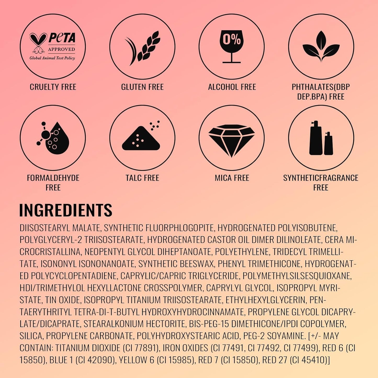 Oulac Wine Red Lipstick for Women with Metallic 3D Shine Lightweight Hydrating Formula, High Impact Lip Color, Vegan Beauty, Full Coverage Lip Makeup, Christmas Gifts for Women, One Last Kiss (14)