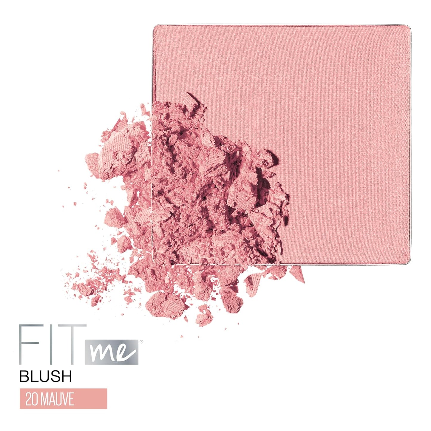 Maybelline Fit Me Powder Blush, Lightweight, Smooth, Blendable, Long-lasting All-Day Face Enhancing Makeup Color, Mauve, 1 Count