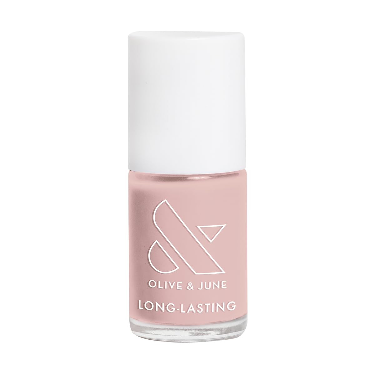 Olive & June Long Lasting Nail Polish | Plump Gel-Like Finish No Lamp Needed | Lasts up to 10 days | Salon-Quality Color at Home | 15-Free, Vegan & Cruelty-Free Chip-Resistant Shine | HZ | Dusty Rose