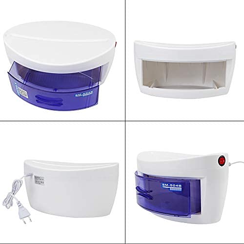 Nail Tool Sterilizer Box Multipurpose UV Light Clean Box Towel Cabinet,for Tweezer Towel Baby Bottles,Toothbrush, Nail Art Equipment Tool,Mobile Phone,Barber Tools