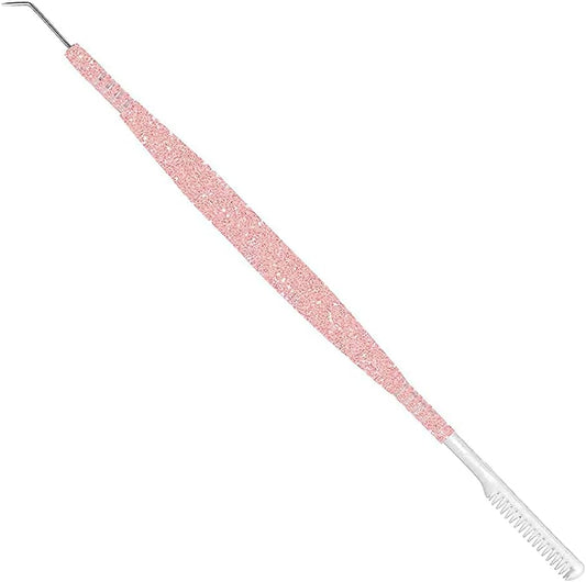 Separation Eye lash Separator Tool Lash Lift Tools and Tint Kit Professional Lifting - Lashes Separater Perm Extension Separating Comb Tinting Lifter Eyelashes Seperator Supplies Steel Pink Shine