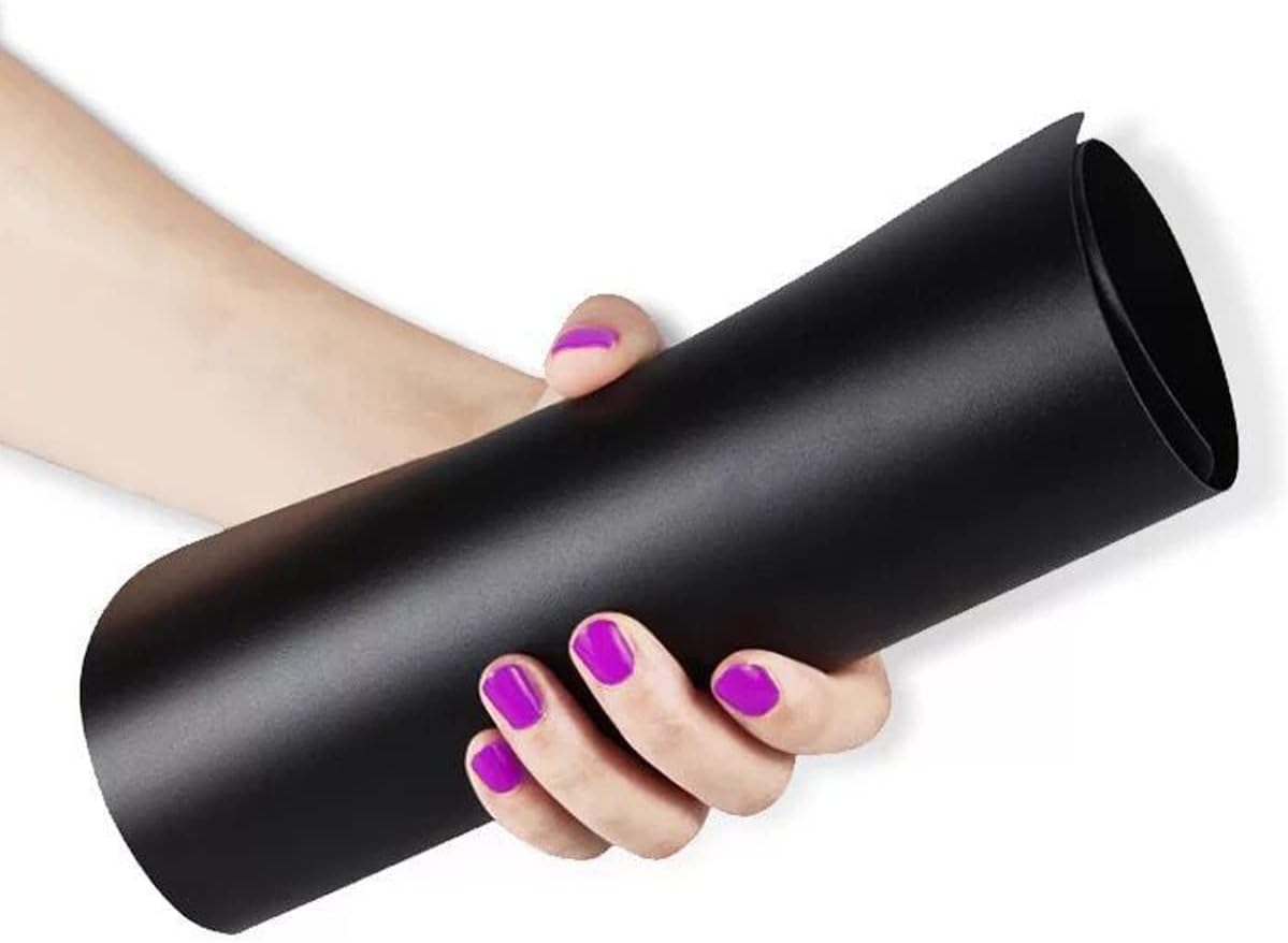 10Sheets Plastic Nail Art Palette Nail Painting Board Nail Drawing Board Nail Painting Mixed Color Palettes Paint Mixing Palette for Nail-Art Beauty Salon Color Cream Mixing, Black