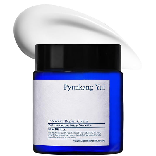 Pyunkang Yul PKY Intensive Repair Cream - Ceramide Moisturizer for Dry Skin with Shea Butter & Macadamia Oil, 1.7 Fl. Oz