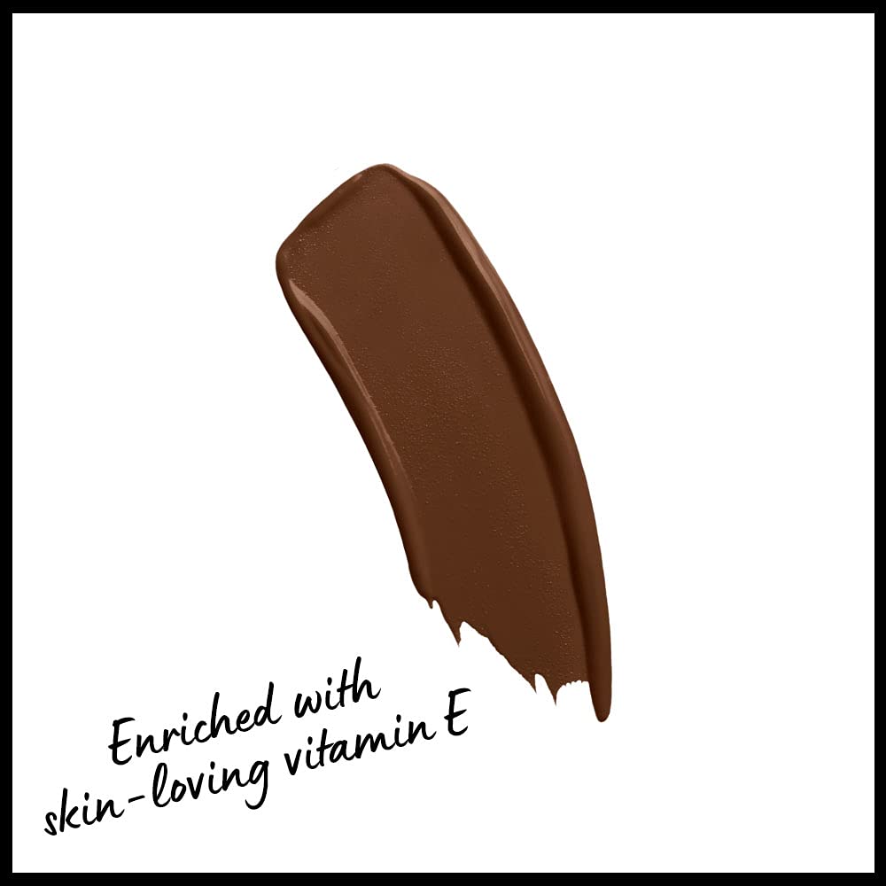 NYX PROFESSIONAL MAKEUP Can't Stop Won't Stop Foundation, 24h Full Coverage Matte Finish - Deep Walnut