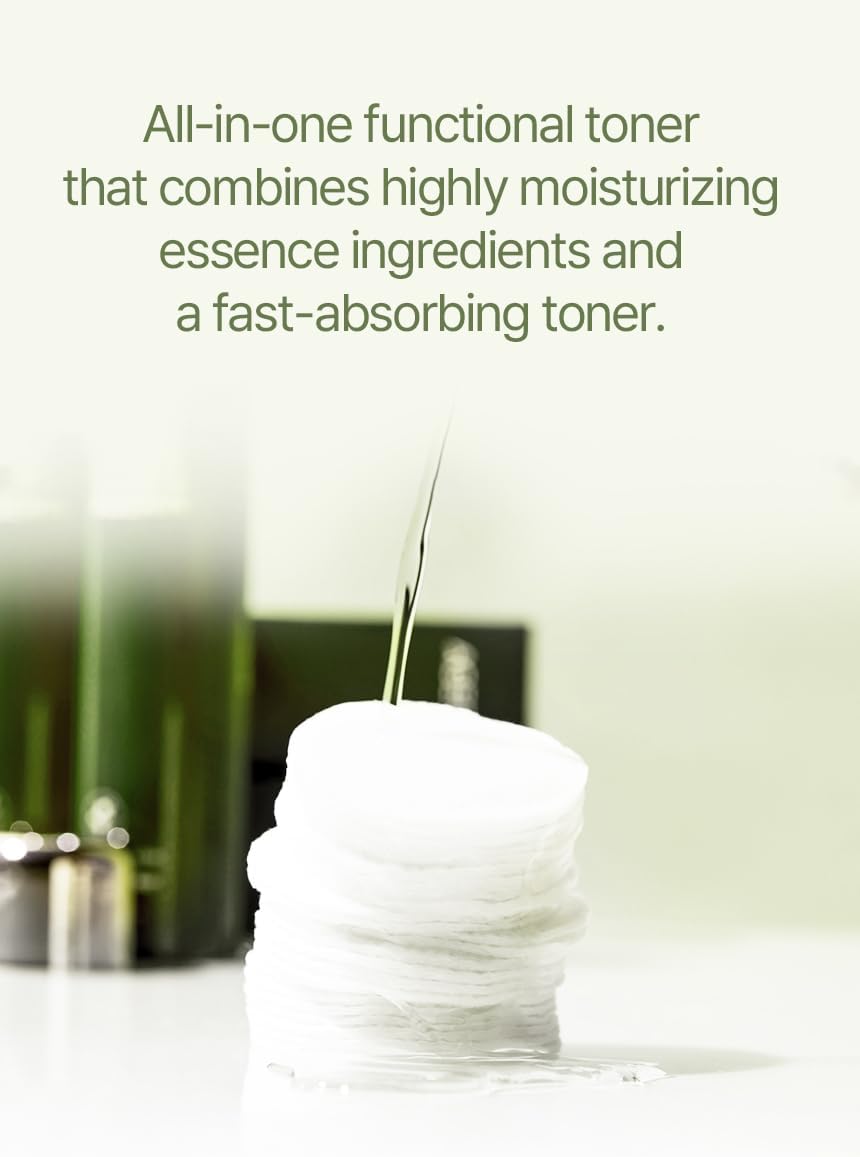 Essence Toner with Ageratum for Sensitive and Dry Skin, Anti-Itch, Steroid Free, Skin Trouble Care, Calming Skin, Refreshing, Hydrating, Purifying, Cruelty Free, Vegan (4.39 Ounces)