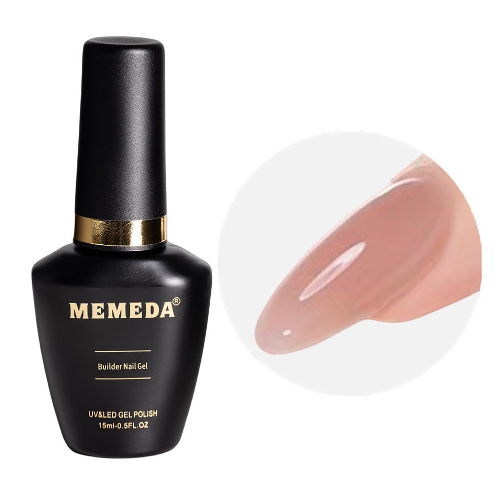 Clear Builder Gel for Nails 7 in 1 Nail Builder Strengthener Gel Clear Color Builder Extension Nail Gel for Holiday Nail Art Design for Girls