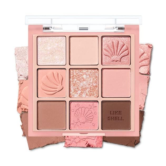 HOLIKA HOLIKA MY FAVE MOOD EYE PALETTE (08 SHELL ON THE BEACH)
