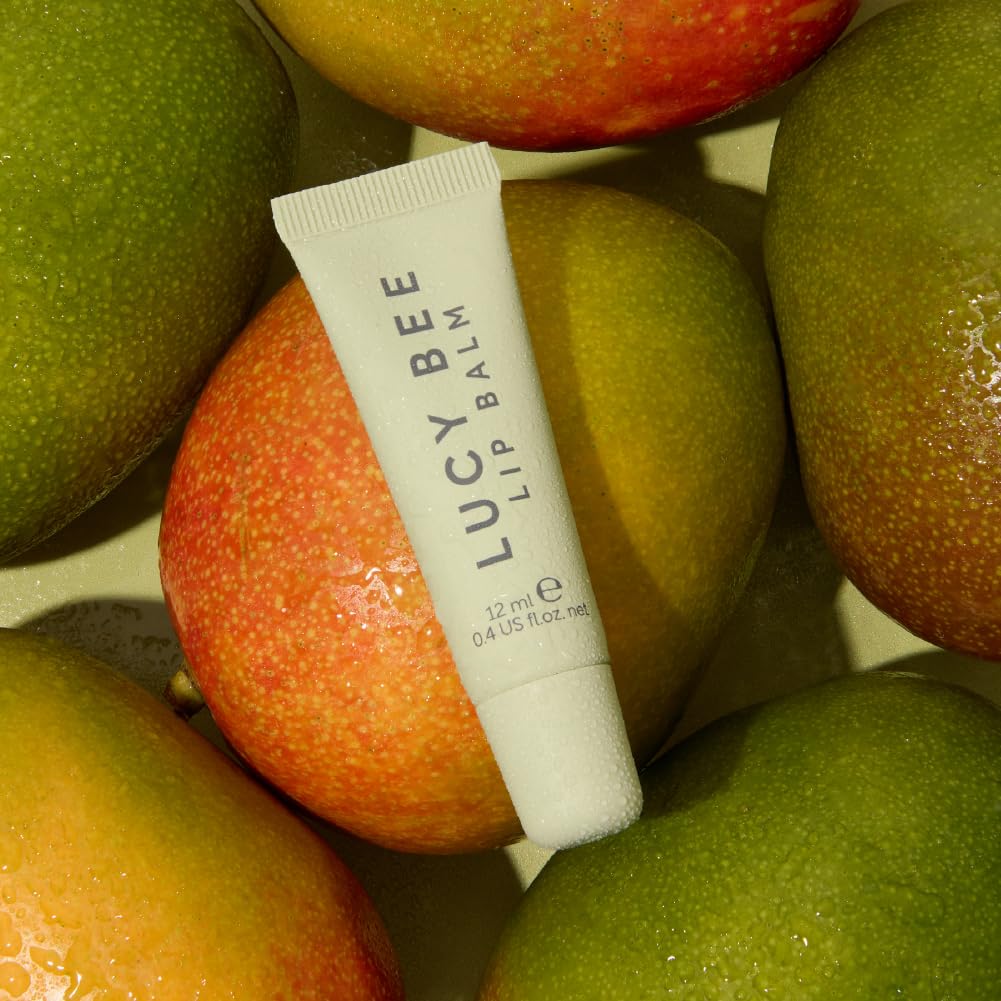 Tinted Lip Gloss, Plumping & Nourishing, Dusky Rose Shade, Conditioning Vegan Lip Gloss, Non-Sticky, Glossy Finish with Shea, Mango & Avocado, Cruelty-Free, Rosewood Haze 0.4 fl oz