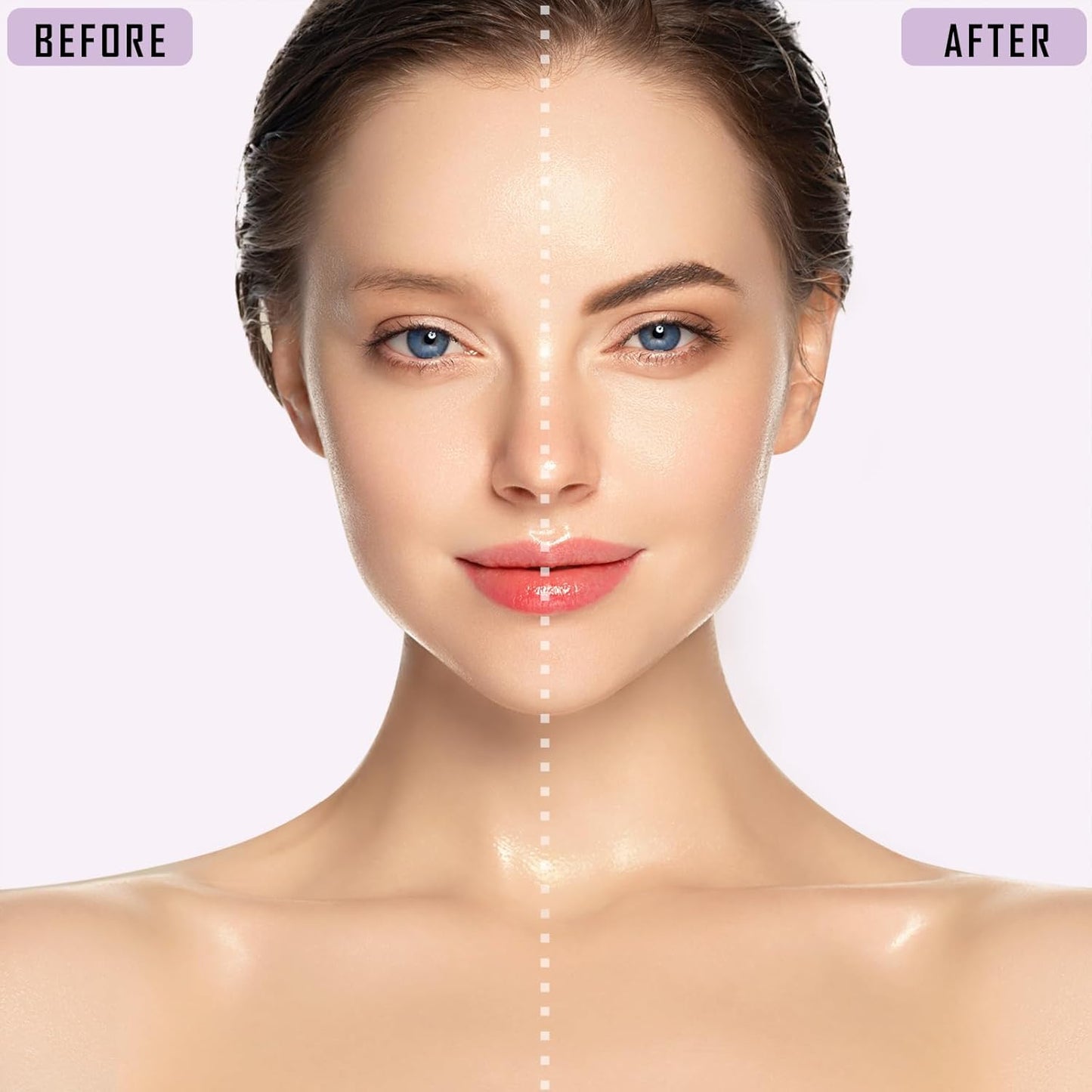 LAVONE Eyebrow Pencil, 2-In-1 Waterproof Eyebrow Pen, with 3 Tip Microblading Eyebrow Pen and Ultra-Precise Brow Pencil, Dual-ended Eyebrow Brush, for Eyebrow Makeup - Dark Coffee