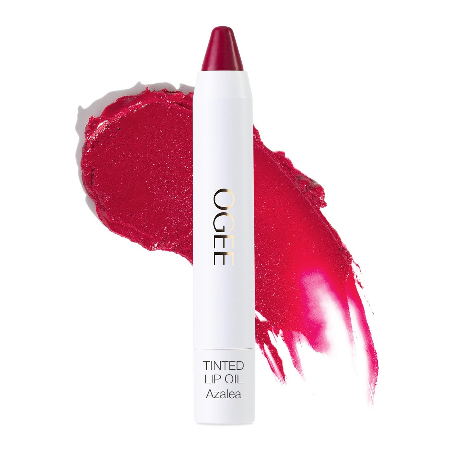 Ogee Tinted Sculpted Lip Oil, Azalea