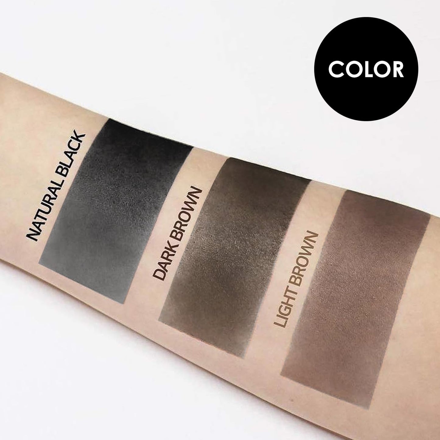 LALACHUU Hairline Powder, the revolutionary solution for concealing hair loss instantly, Root Touch Up for Women & Men with Master Brush. Stain Proof for 100 hours 0.52 Ounce (Light Brown)