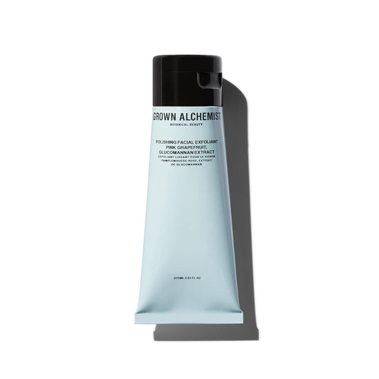 Grown Alchemist Polishing Exfoliant. Gentle Face Smoothing with Pink Grapefruit & Glucomannan Extract, 75mL