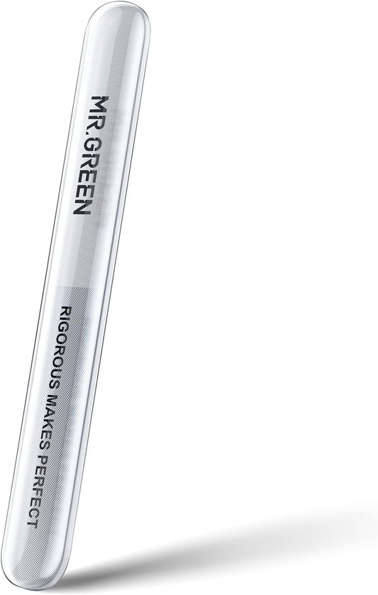 Upgraded Glass Nail File - Bilateral, Washable, Suitable for Natural Nails and Acrylic Nails