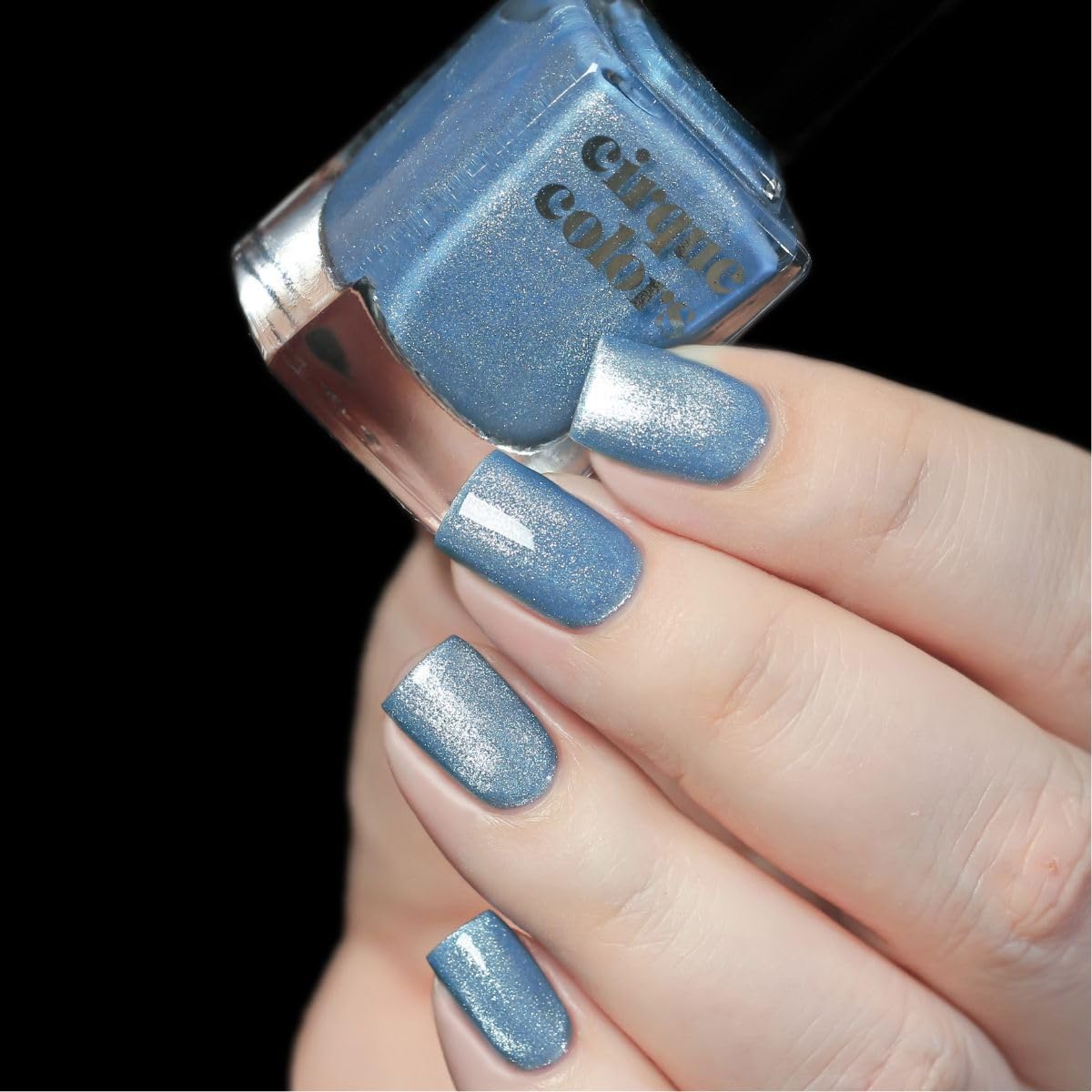 Cirque Colors Mind Over Matter - Sky Blue Magnetic Nail Polish - 0.37 Fl Oz (11 mL) - Vegan & Cruelty-Free