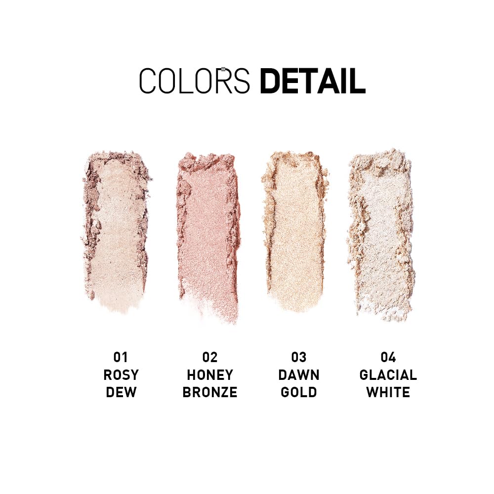 heme Glowy Highlighter Compact 5.5g (03 Dawn Gold)