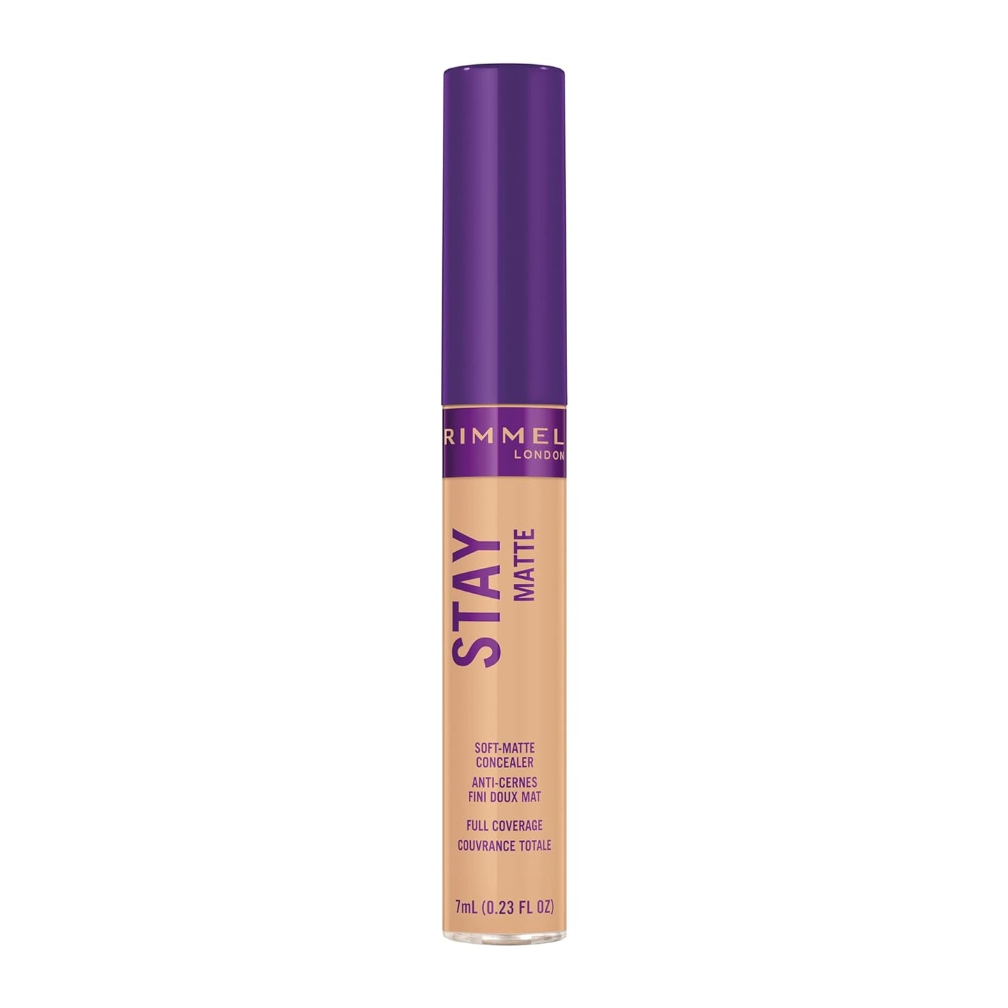 Rimmel London Stay Matte - 92 Ivory - Concealer, 24-Hour Wear, Shine Control, Fights Free Radicals, 0.23oz