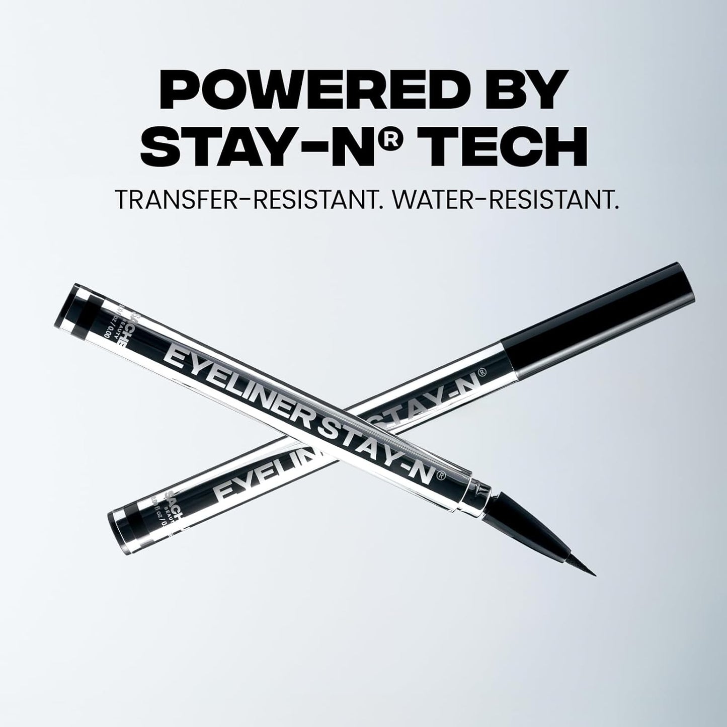 Sacheu Liquid Eyeliner STAY-N Long Wear Waterproof Eyeliner Pen with Ultra-Precise 360° Flexible Tip — Smudge-Proof Vegan & Cruelty-Free Eye Makeup, Eye’m Sharp