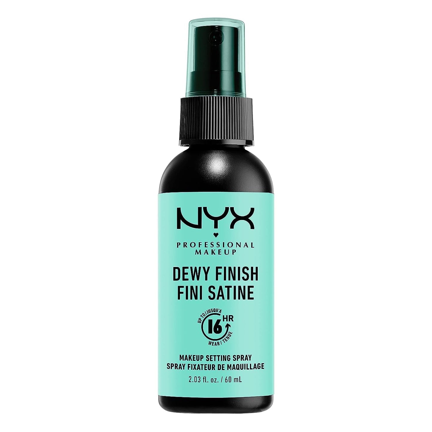 NYX PROFESSIONAL MAKEUP Makeup Setting Spray - Dewy Finish, Long-Lasting Vegan Formula & Epic Ink Liner, Waterproof Liquid Eyeliner - Black, Vegan Formula
