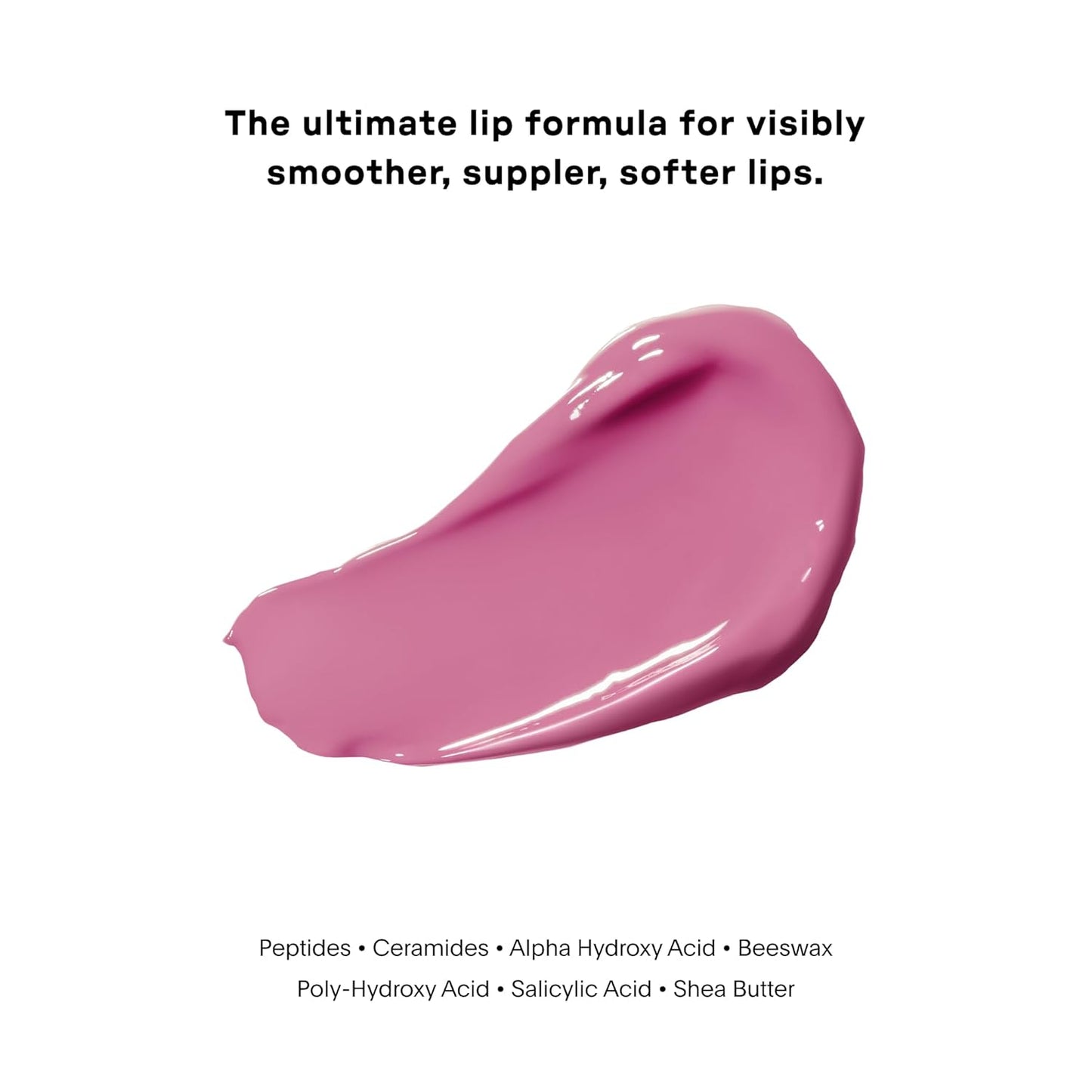 U Beauty The PLASMA Tinted Lip Compound - Anti-Aging & Anti-Wrinkle Lip Gloss, Hyaluronic Acid, Shea Butter & Peptides for Hydration & Plumping, Orchid - 15 mL