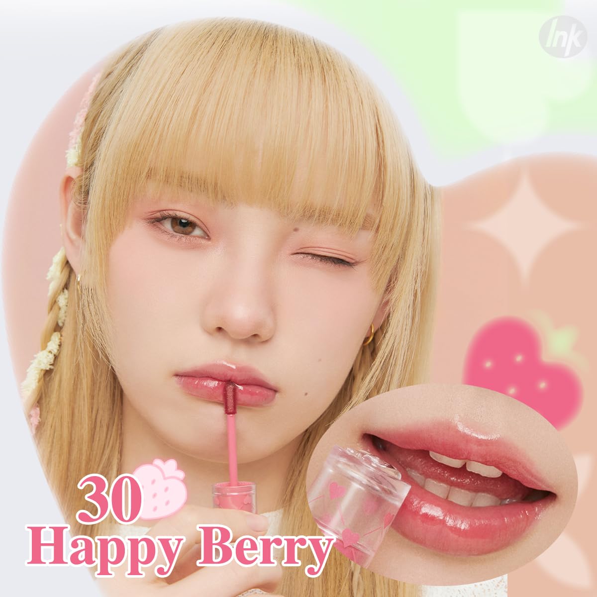 Peripera Ink Mood Glowy Tint (030 HAPPY BERRY)