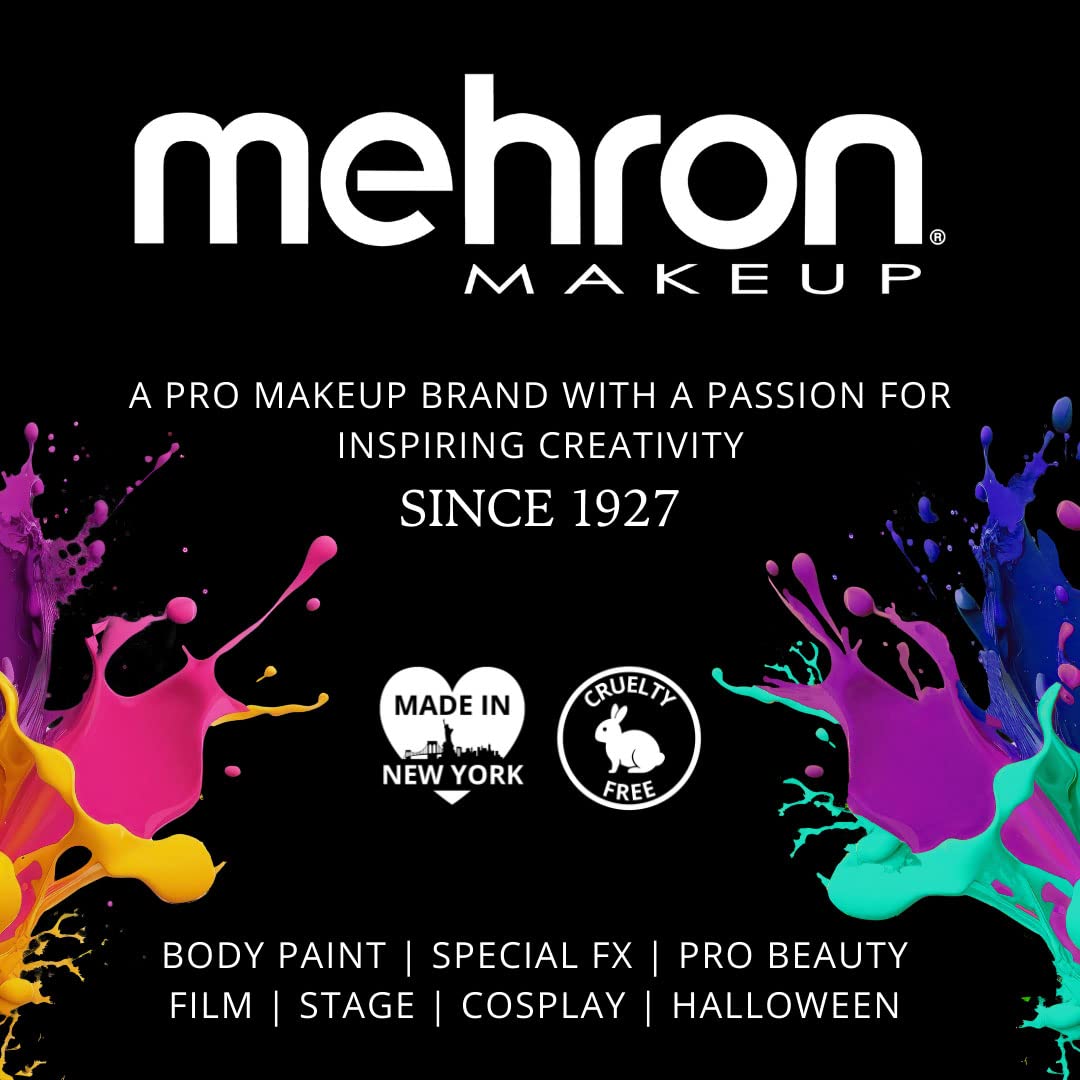 Mehron Makeup CreamBlend Stick - Body Paint (.75 oz) (ORANGE)