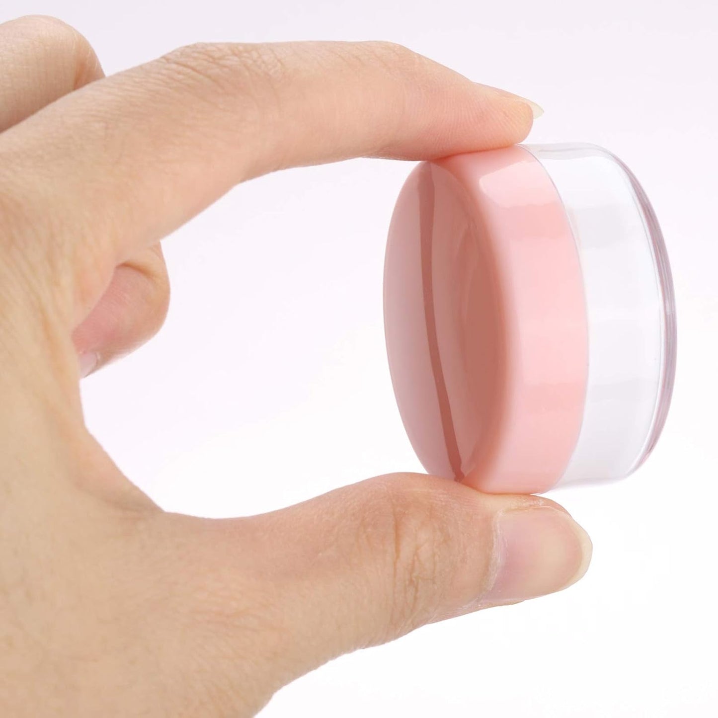 Refillable Cosmetic Sample Jars - 100 Pack 10g (0.35oz) Multi Color Small Travel Containers with Lids + 10 Mini Makeup Spatulas - BPA Free