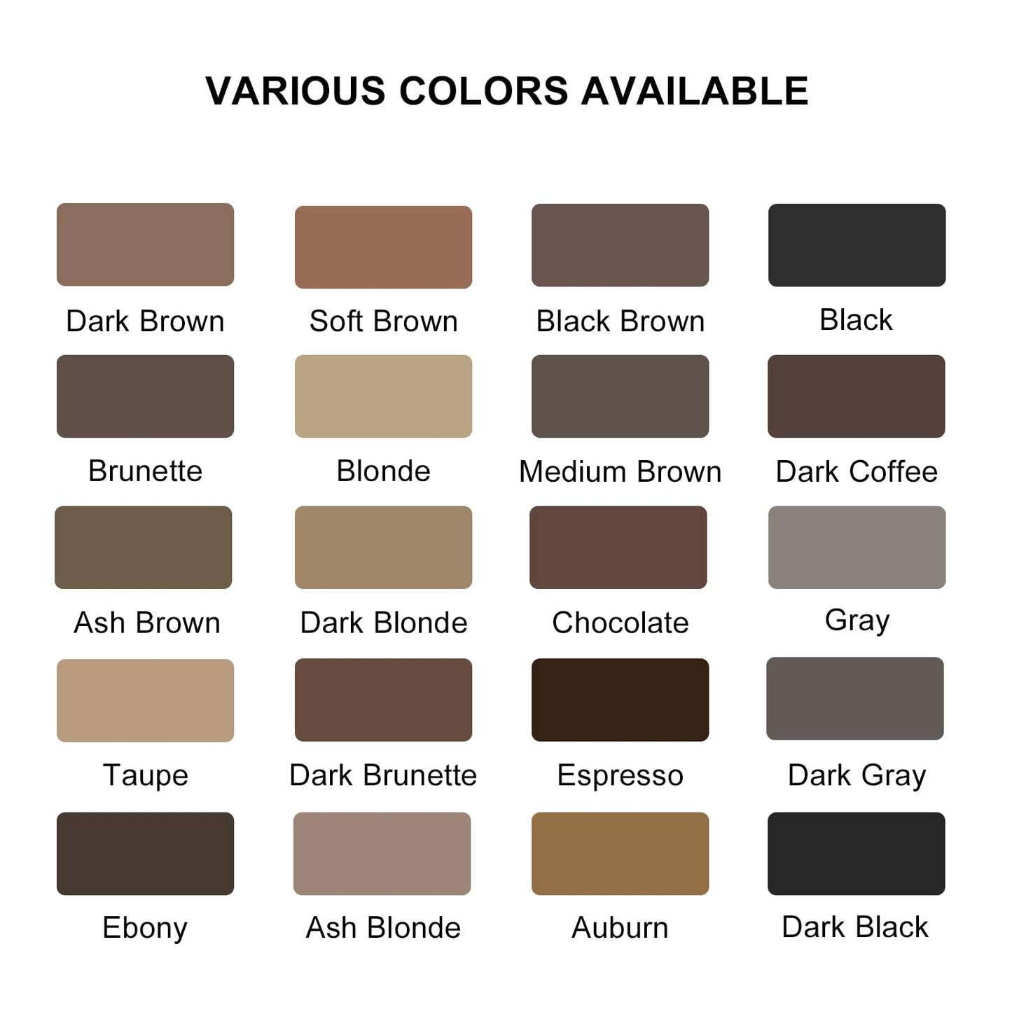 LAVONE Eyebrow Stamp Pencil Kit for Eyebrows Makeup, with Waterproof Eyebrow Pencil, Eyeliner, Eyebrow Pomade, and Dual-ended Eyebrow Brush - Soft Brown