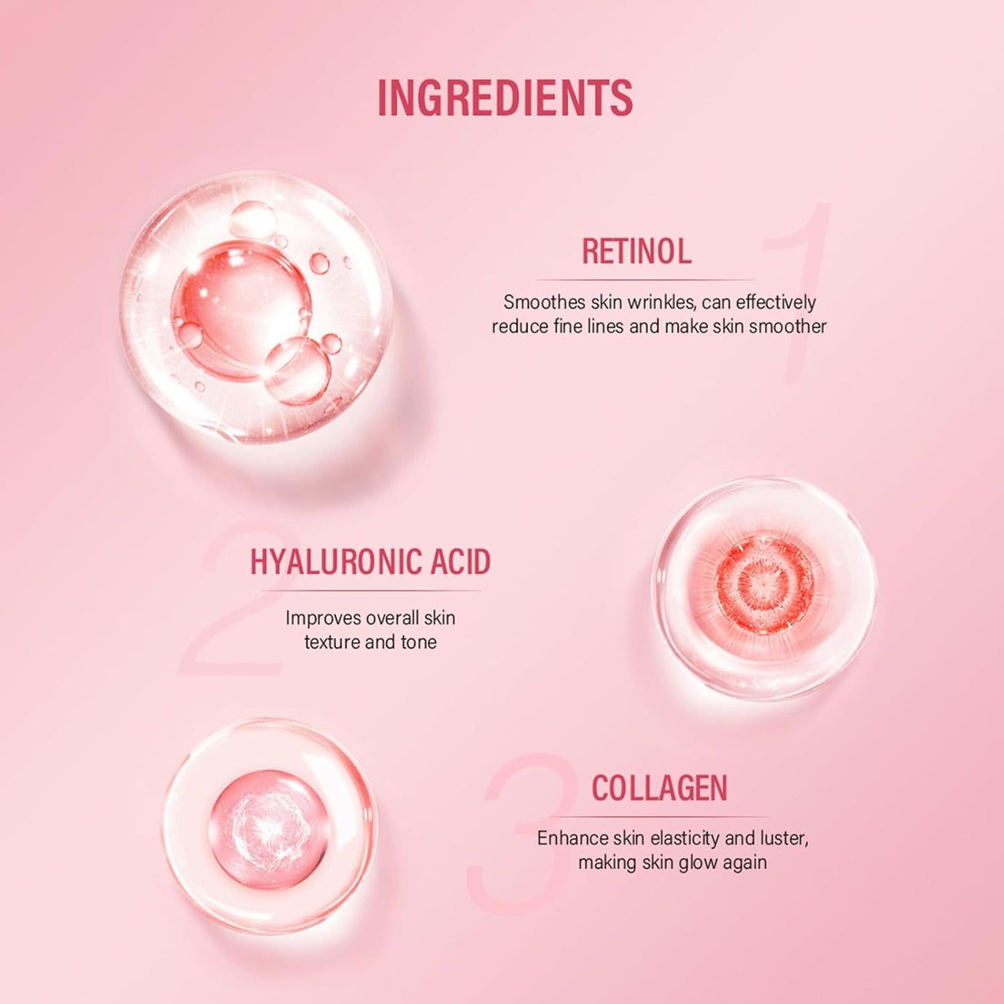 Retinol Eye Cream for Dark Circles and Puffiness, Anti Aging Under Eye Cream Reduce Wrinkles Fine Lines, with Collagen and Hyaluronic Acid,Smooth and Hydrate,Suitable for Sensitive Skin