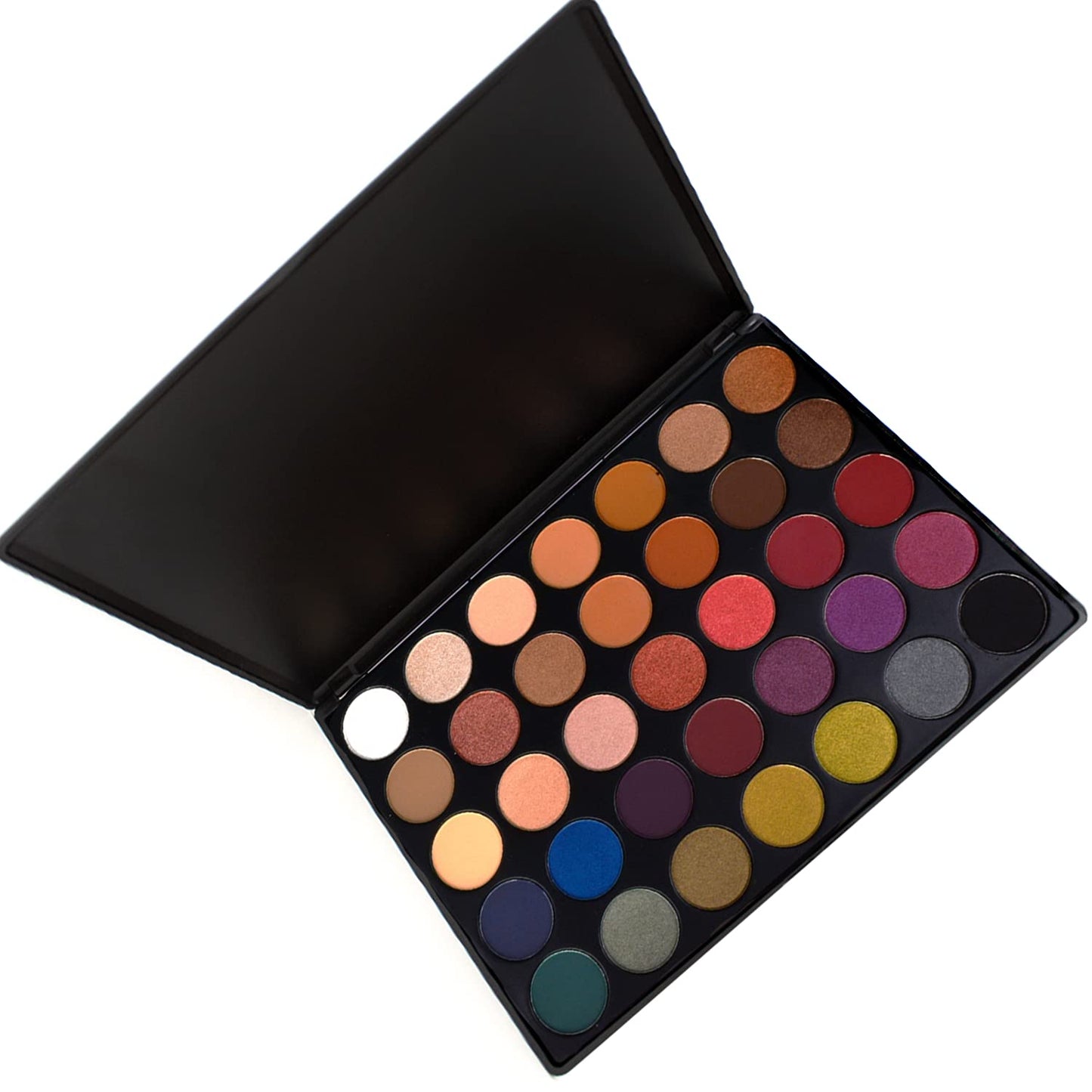 Palladio Ultimate Pro Eyeshadow Palettes, Professional and Personal Use, 35 High Pigmented Powder Colors, Matte, Shimmer, Satin Finishes, Long Lasting (SPRING 2020)