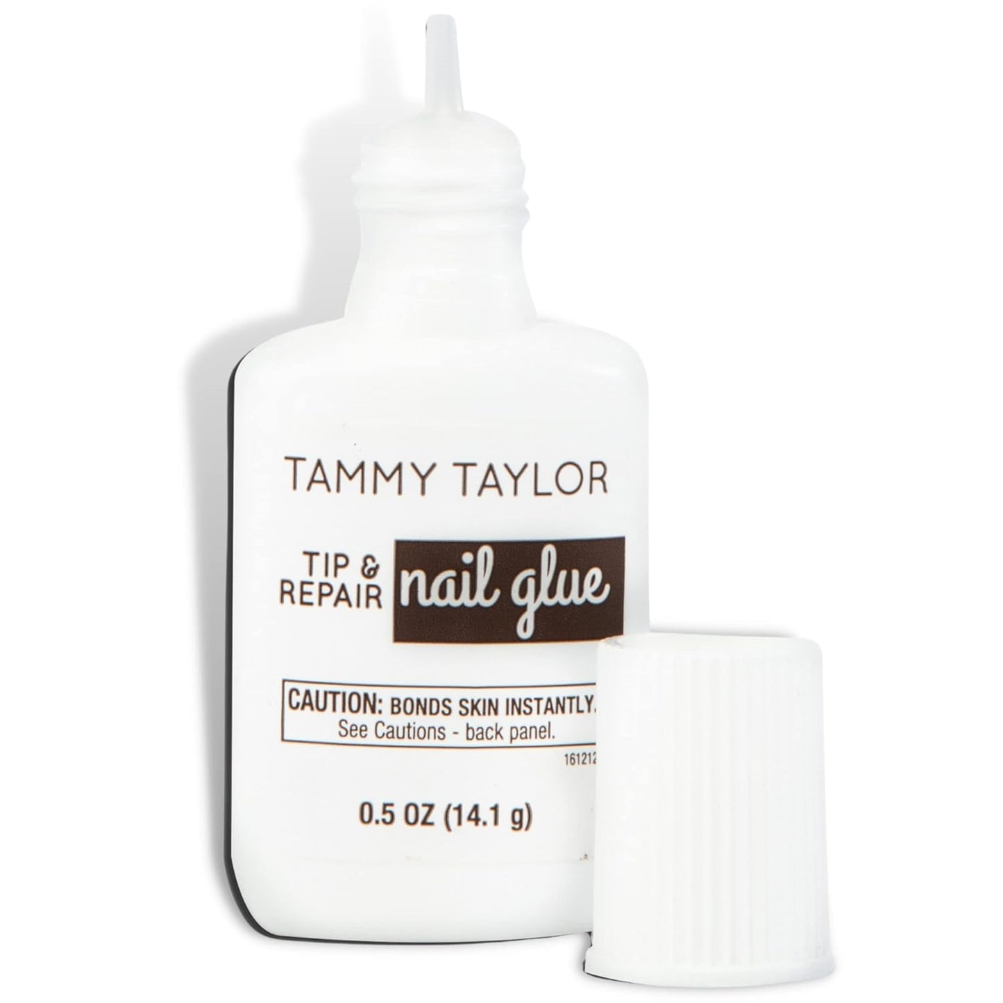 Tammy Taylor Tip and Nail Repair Glue | Dry Clear Gel Nail Glue for Press on Nails, Acrylic Nail Tips & Natural Breaks | Cure Under UV/LED | Solid Nail Adhesive Gel Glue for Nails and Extensions