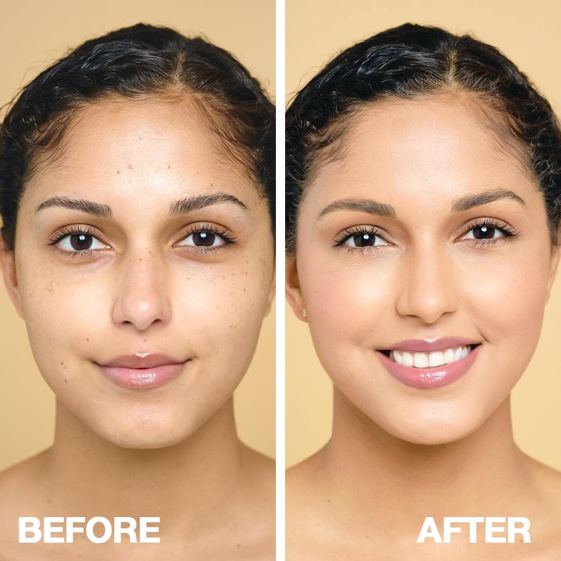 Palladio Full-Coverage Color Correction CC Cream, Oil-Free with Peptides & Vitamin C, Best for Correcting Redness and Uneven Skin Tone, Buildable Foundation Coverage (Med 30N)