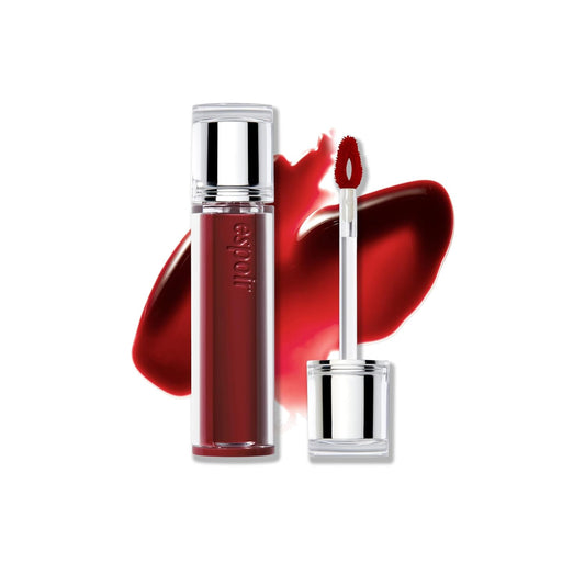Espoir Couture Lip Tint Glaze #7 Smoked 0.14oz | Volumizing Lip Stain with Syrupy Shine | Long-Lasting & Vibrant Color for Radiant Lip Look | Moisturizing & Glossy Lip Tint | Korean Lip Makeup