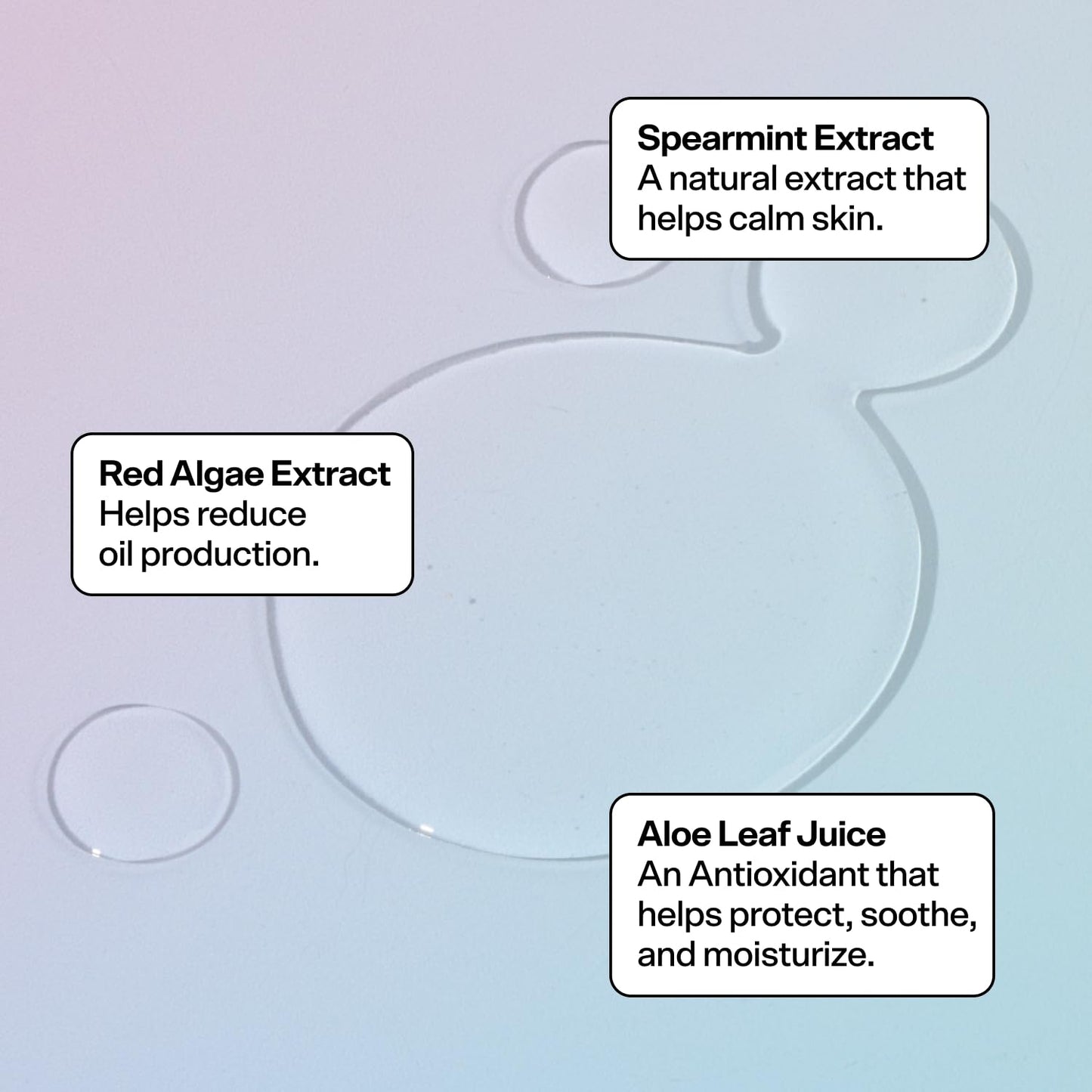 Bubble Skincare Fresh Start Gel Cleanser - Gentle Exfoliating Face Wash for Oily Skin - Formulated with Aloe Vera Juice + Caffeine to Protect and Soothe Complexion (50ml)