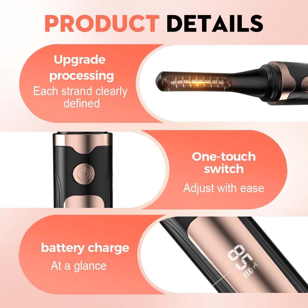 Heated Eyelash Curler, 2025 New Electric Eyelash Curler with LED Display, Portable Rechargeable Eye Lash Curlers Heated Makeup Tool for Women Girls (2Pcs White)