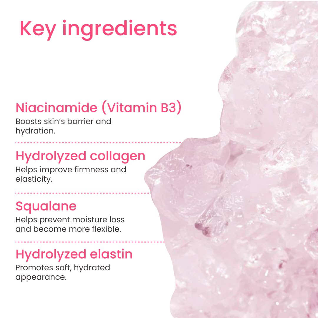 QUIA Collagen Jelly Cream – Lightweight Gel Moisturizer for Glowing, Plump Skin – With Niacinamide and Peptides – Korean Skincare for Daily Hydration