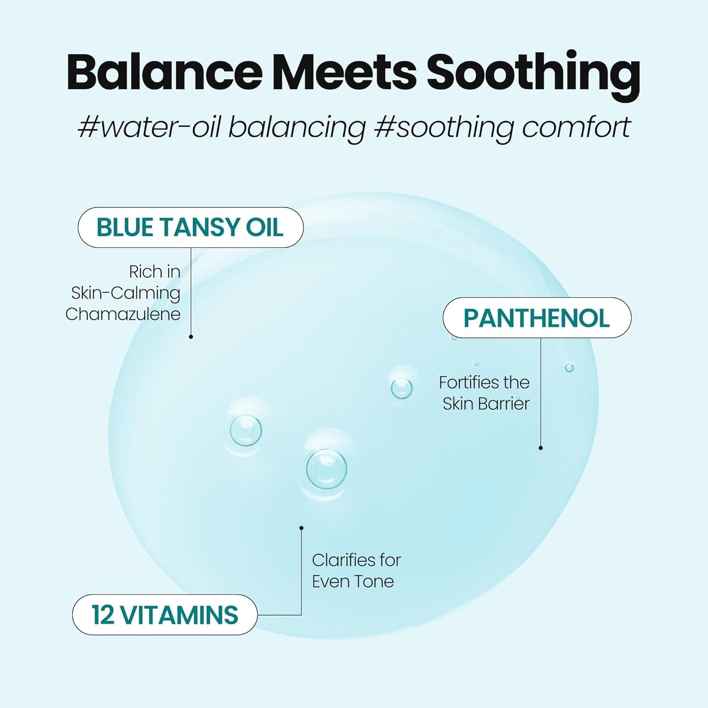 [K-Beauty] Blue Tansy Oil to Foam - All-in-One Korean Face Wash OilBased Foaming Facial Cleanser - Excess Sebum & Oil Control - Makeup Deep Cleansing Oil for All Skin Types (3.88 fl oz)