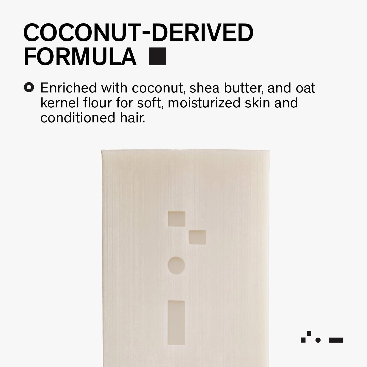 Bravo Sierra Body and Hair Mens Soap Bar, 2-Pack - All-In-One Shampoo & Soap for Face, Hair & Body - Citrus & Cedarwood, 7 oz - Coconut, Shea Butter & Oat Flour for Soft Skin & Healthy Hair